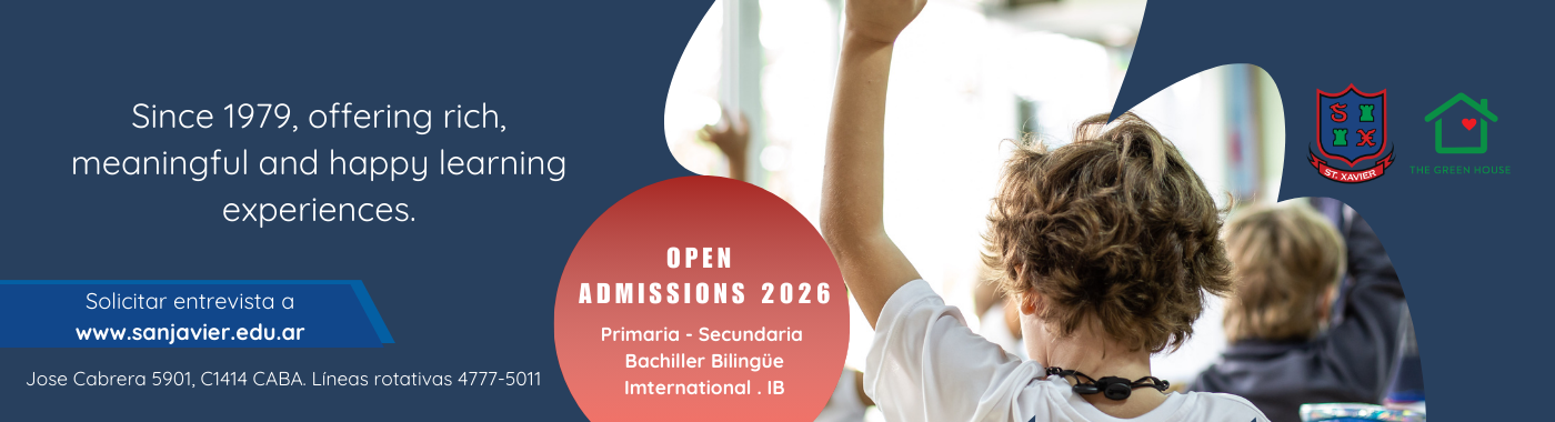 Admisiones 2026 - Colegio San Javier