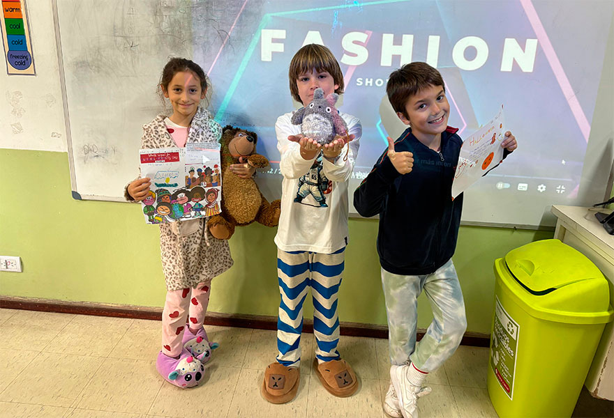 Junior 4 en el pajama festival - Colegio San Javier