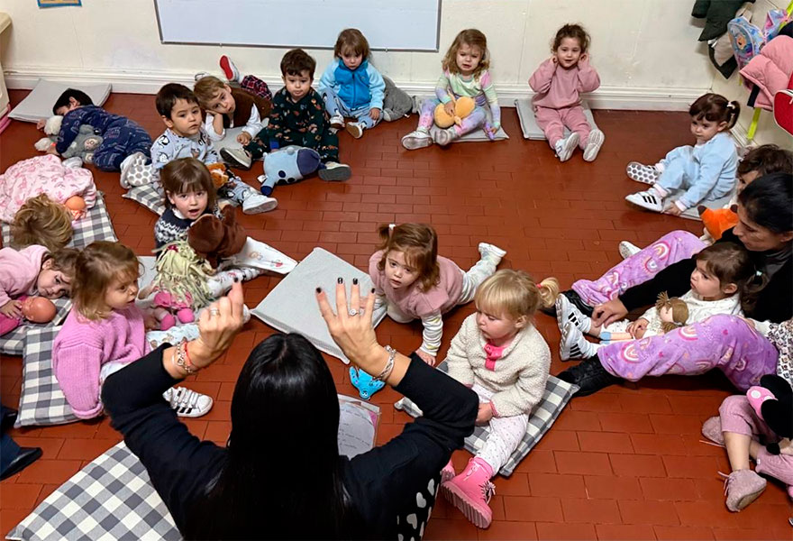 Kinder 2  - Pijamada Fest - The Green House Kindergarten - Colegio San Javier