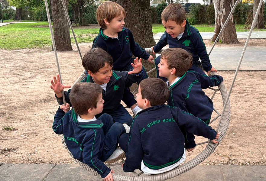 Kinder 4 en el Club de amigos - The Green House Kindergarten - Colegio San Javier