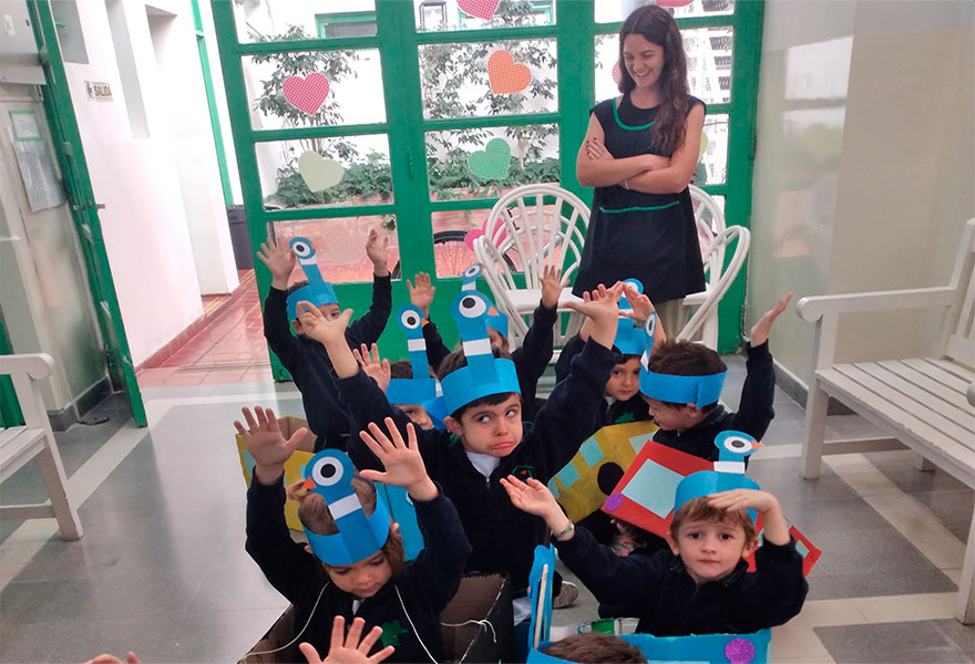 Kinder 5  - Proyecto sobre la saga de cuentos de Pigeon - Colegio San Javier