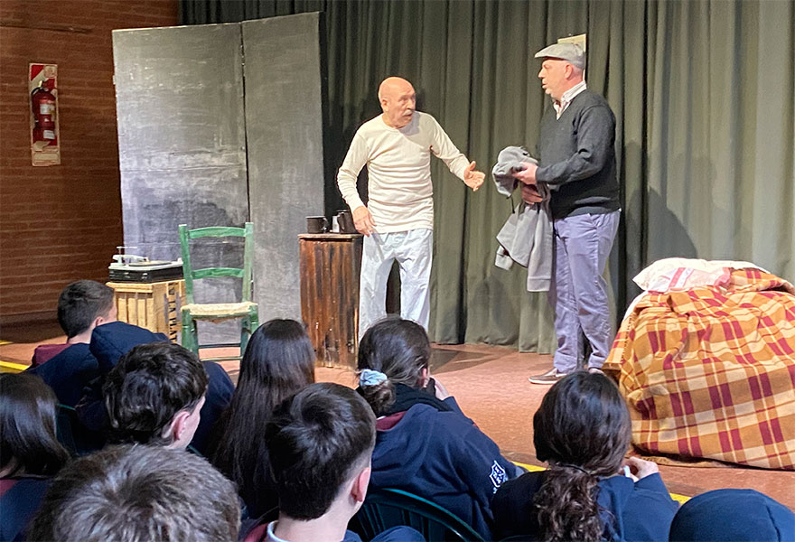 El teatro en el Colegio- Colegio San Javier