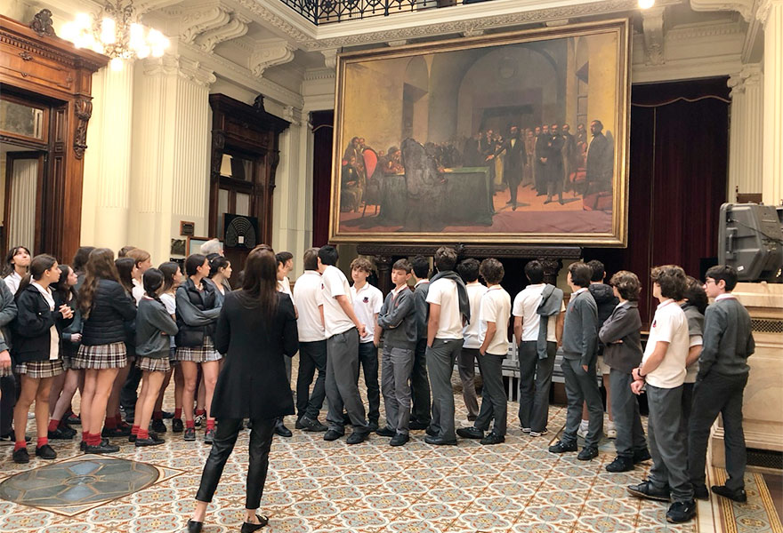  Senior 2 en el Congreso- Colegio San Javier