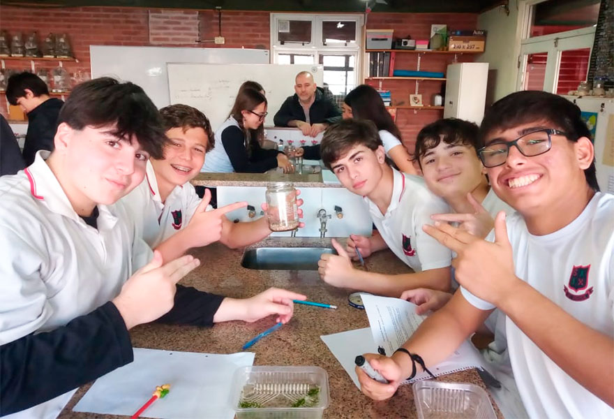 Mesocosmos con Senior 3 - Colegio San Javier